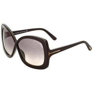 Tom Ford 'Calgary' Brown Cat Eye Sunglasses